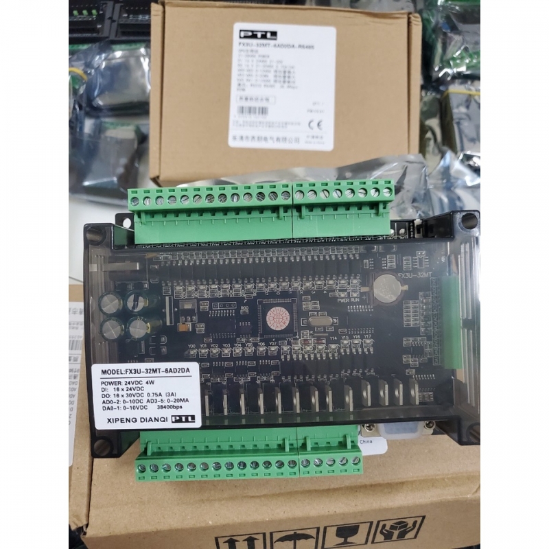 Board Mạch PLC Mitsubishi FX3U-32MT-6AD-2DA